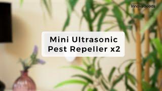 InnovaGoods Mini Ultrasonic Pest Repeller x2