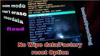 Samsung Hard Reset Not Working Fixed || New Method | hard reset missing