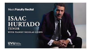 Isaac Hurtado performs Verdi and Puccini (UVU Voice Faculty Recital)