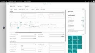 Creating Purchase Orders manually - Getting started with Microsoft Dynamics 365 Business Central