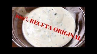 SALSA DE YOGURT PARA KEBAB 100% RECETA ORIGINAL | SAUCE YOGURT FOR KEBAB 100% ORIGINAL RECIPE