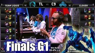 Team Liquid vs Cloud 9 | Game 1 Finals S5 NA LCS Regional Qualifier for Worlds | TL vs C9 G1