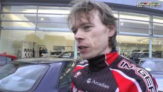 Michael Hutchinson speaks after winning 2012 Irish national time trial title