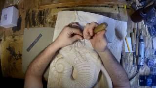 "Lucky Elephant (lrg)" Woodcarving - Sculpture Artist Randall Stoner, aka Madcarver