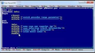 contoh program free pascal