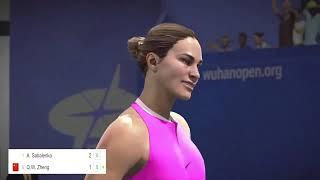 Aryna Sabalenka vs Qinwen Zheng - Wuhan 2024 WTA 1000 - Final - Live