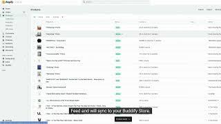 How to make products available on Buddify Feed