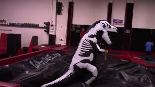 Halloween Nerf War With T Bone Rex