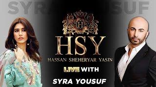 Syra Yousuf In Conversation With HSY | Live With HSY | SE1U