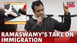 Vivek Ramaswamy Speaks On US Immigration | H1-B Visa | Elon Musk | Trump News | MAGA War  | N18G