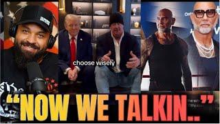 Trump and The Undertaker Respond to Whiny Kamala Supporter Dave Bautista!