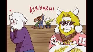 Asgore's wit is Toriel's downfall || Undertale short comic dub