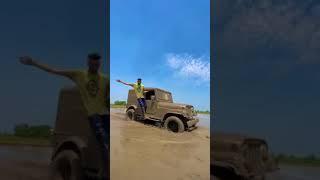 Mahindra Thar offroding video cars Stuts #shorts #thar #skcarslover