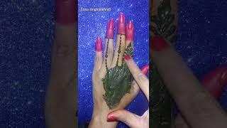 new easy trick mehndi design #shorts #viral #viralvideo #yt20 #mehndi #ytshorts