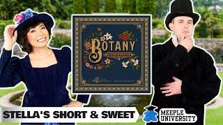 Botany  - Adventure, Intrigue and Flowers!