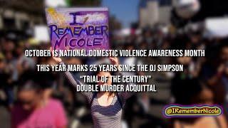 THE TRIAL OF THE CENTURY & DOMESTIC VIOLENCE AWARENESS