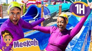 Meekah's Speed Slide Water Park Adventure | Educational Videos for Kids | Blippi and Meekah Kids TV