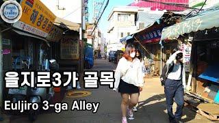 을지로3가 골목, Euljiro 3-ga Alley (Seoul, Korea)/4K60fps