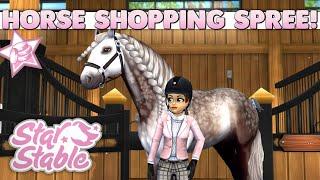 Star Stable Horse Shopping Spree - Buying 4 New Horses! ️