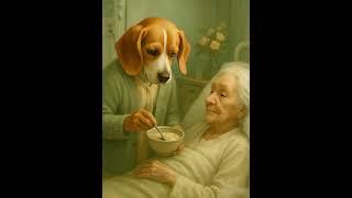 Watch This Beagle’s Feeding Grandma: The Most Heart-Melting Act of Kindness You’ll See All Week
