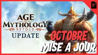 Nouveau patch  sur Age of Mythology Retold