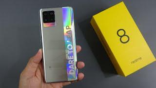 Realme 8 unboxing, Helio G95, camera, antutu, gaming