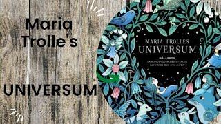 Maria Trolle's Universum  //Adult Colouring Book Flip Through