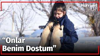 12 Yaşındai Naz Kangal Köpekleriyle Büyüyor!