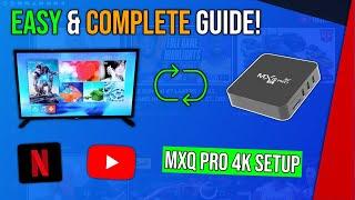 MXQ Pro 4K Android TV Box: How to Setup with your TV! (Unboxing & Review)