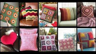 Excelentes nuevas ideas de patrones de ganchillo a mano /Latest free Crochet Cushion Covers patterns