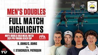 2024 PPA Virginia Beach Cup Men's Doubles Gold - B. Johns/C. Johns vs. F. Staksrud/H. Patriquin