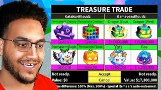 Trading New PERMANENT Fruits in Blox Fruits!