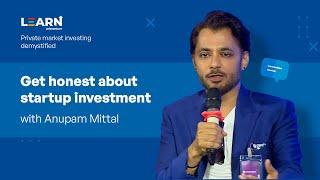 LEARN | Shark Anupam Mittal on Startup Investment| Angel Investing Insights by LetsVenture