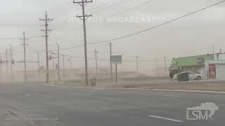 03-04-2025 U.S. 56 - Garden City, KS - Semi Blown Over; Blowing Dust