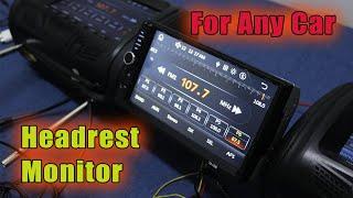 How to Connect Dual Headrest Monitors to Your Car MP5 Player or Android Stereo (Easy Setup Guide!)