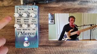 Iron Ether FMeron - FM Synthesis Pedal (Bass Effects Review)