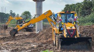 New JCB 3DX SUPER 4x4 Extending Dipper Machine First time working on Field | New Jcb