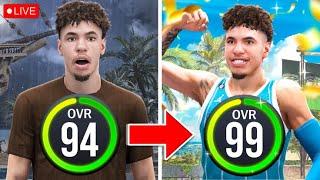 LaMelo Ball 60 - 99 OVERALL - NO MONEY SPENT (94-97 OVERALL) EP. 12