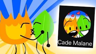 Leafy and firey kissing in cade malane’s video