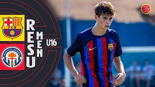 RESUMEN: FC Barcelona vs Gimnàstic Manresa Cadete A U16 2023