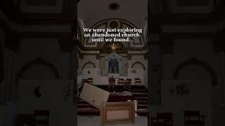 Why would they have this in a church… #urbex #church #explore #viral #backrooms #shorts #abandoned