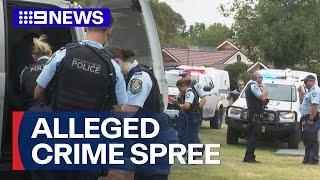 Three teens charged after police chase through Sydney's south-west | 9 News Australia