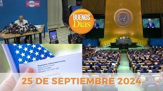 Noticias en la Mañana en Vivo ️ Buenos Días Miércoles 25 de Septiembre de 2024 - Venezuela