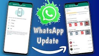 WhatsApp New Update for Android Mobile || Whatsapp New Feature Update || only faishal tech