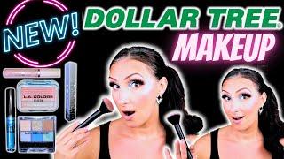 TESTING *NEW* DOLLAR TREE MAKEUP || La Colors is coming in HOT  How are the ONLY $1.25??? 