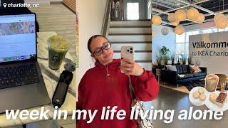 productive week in my life living alone at 22 | cooking, organizing + big deliveries!