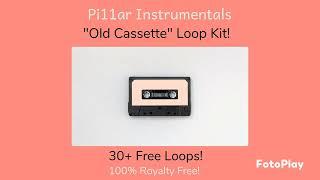 30+ Free "Old Cassette" Vintage Loop Kit (Inspired By 90's Boom Bap, 70's Soul) (100% Royalty Free!)