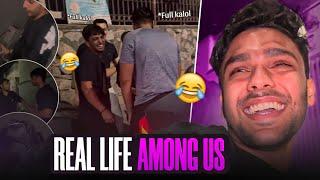 AMONG US in real life  Full kalol 