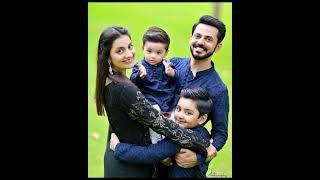 Pakistani actors couple's in family beautiful pictures #ayezakhan #shortvedio