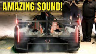 Cadillac V-LMDh Electric to Combustion Engine Sound